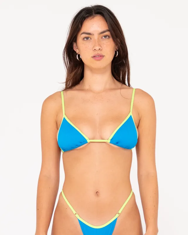 Contrast Triangle Bikini Top sold by Rusty