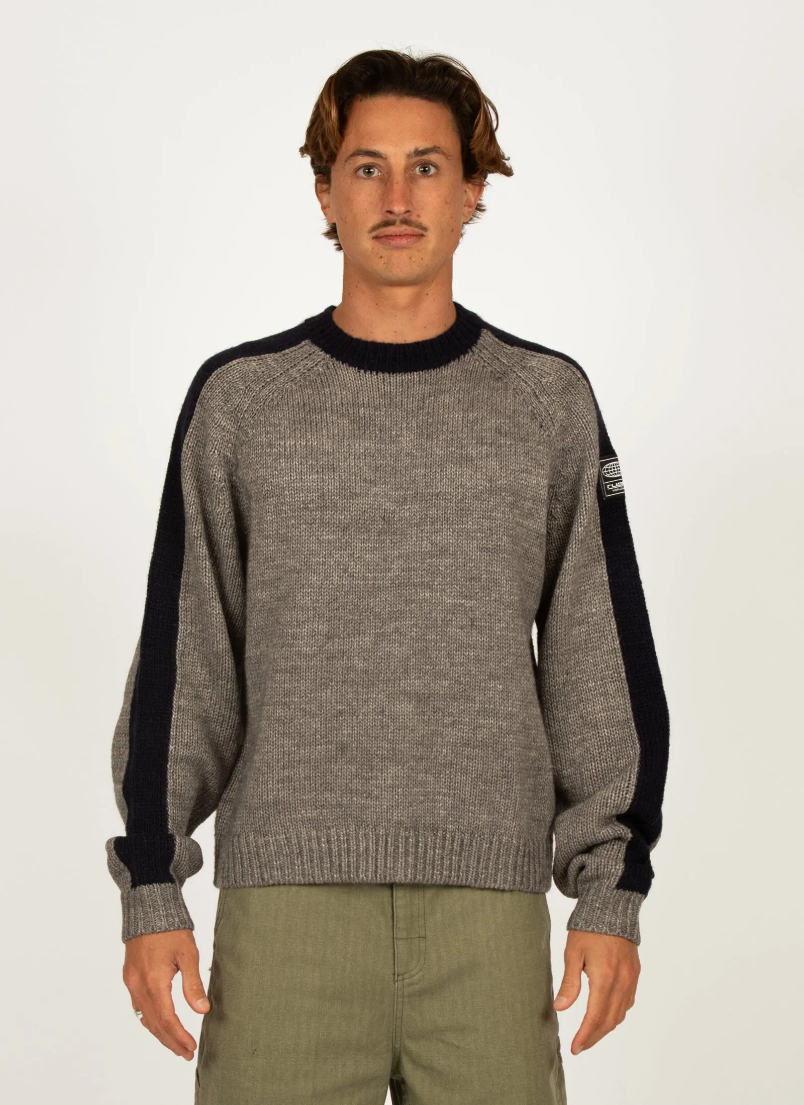 Fishermans Boxy Knit Crew sold by Rusty product image thumbnail 4