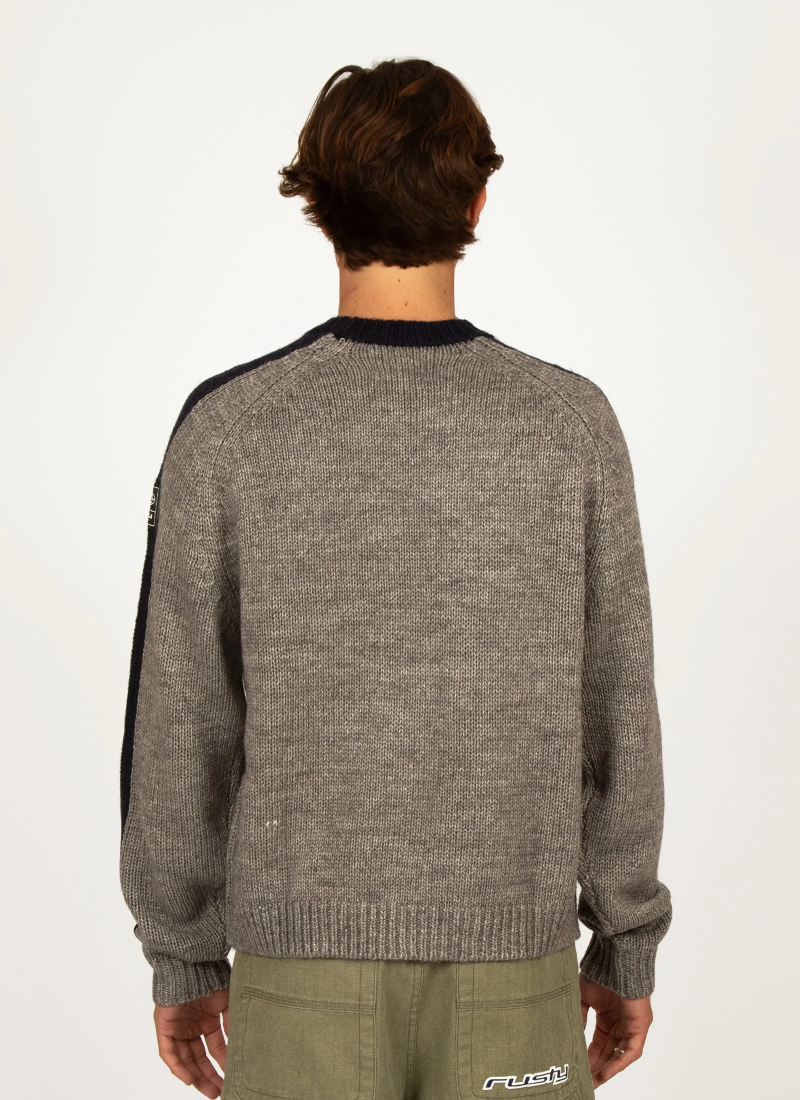 Fishermans Boxy Knit Crew sold by Rusty product image thumbnail 5