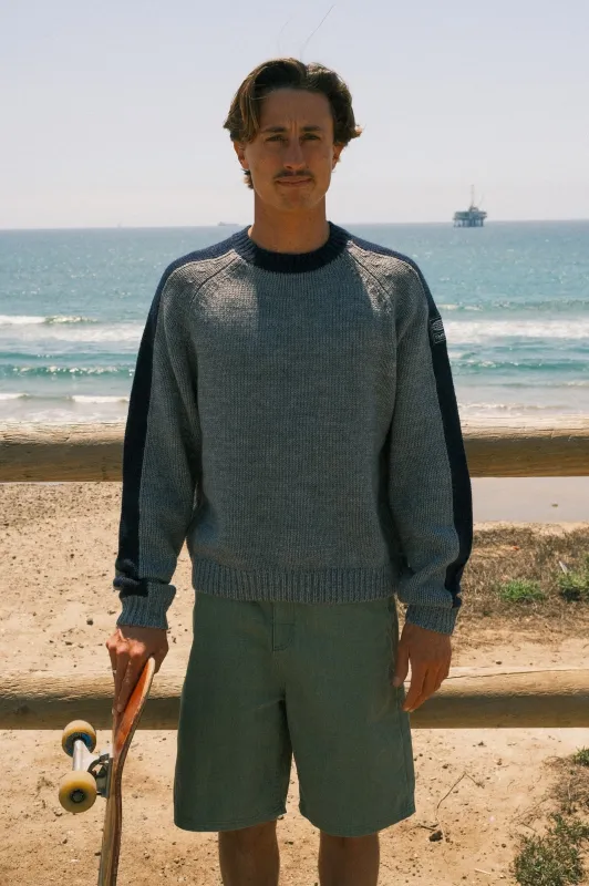 Fishermans Boxy Knit Crew made by Rusty