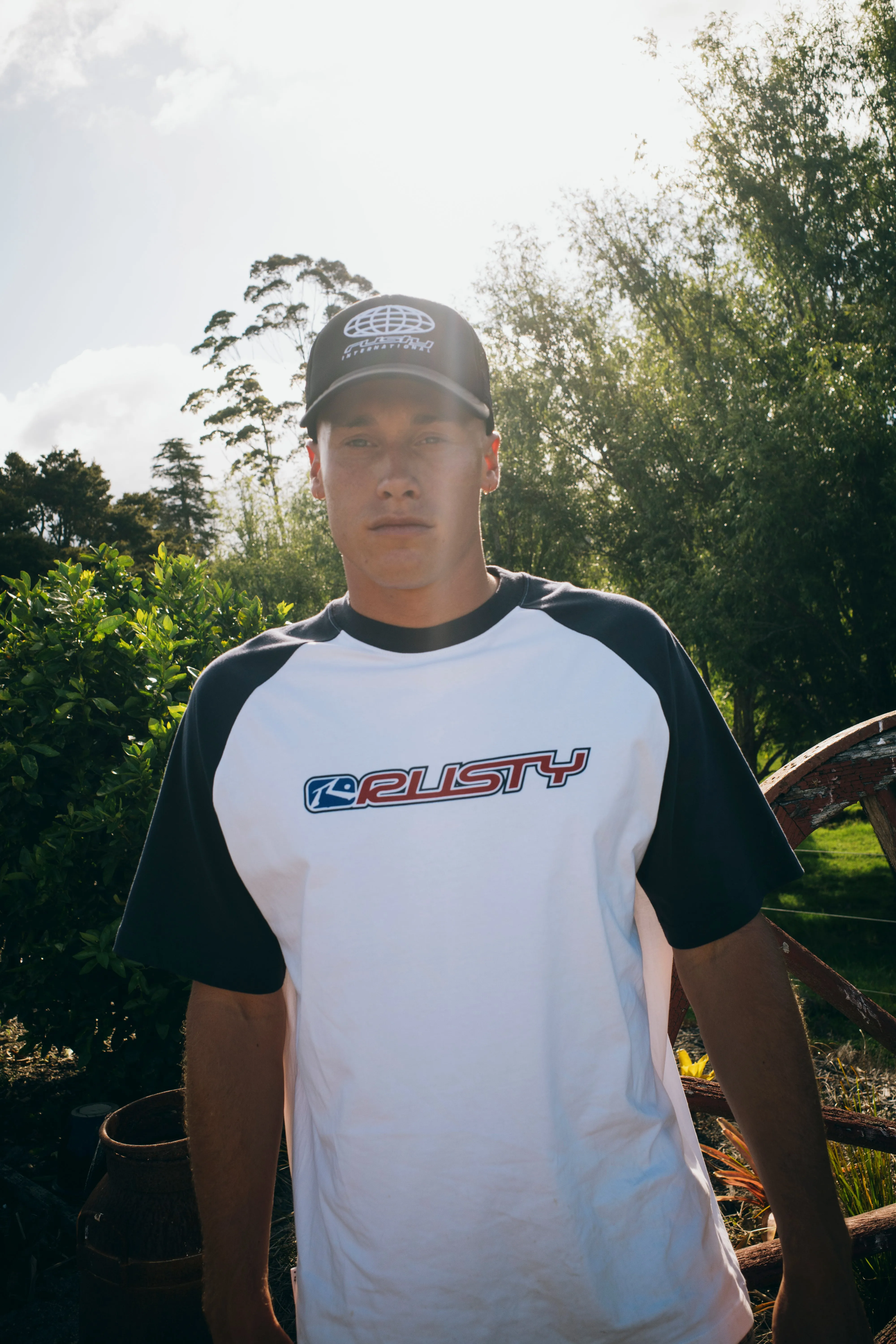 Swaglan Raglan Short Sleeve Tee sold by Rusty product image thumbnail 4