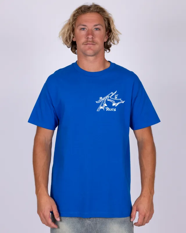 Gothic Banner Short Sleeve Tee made by Rusty