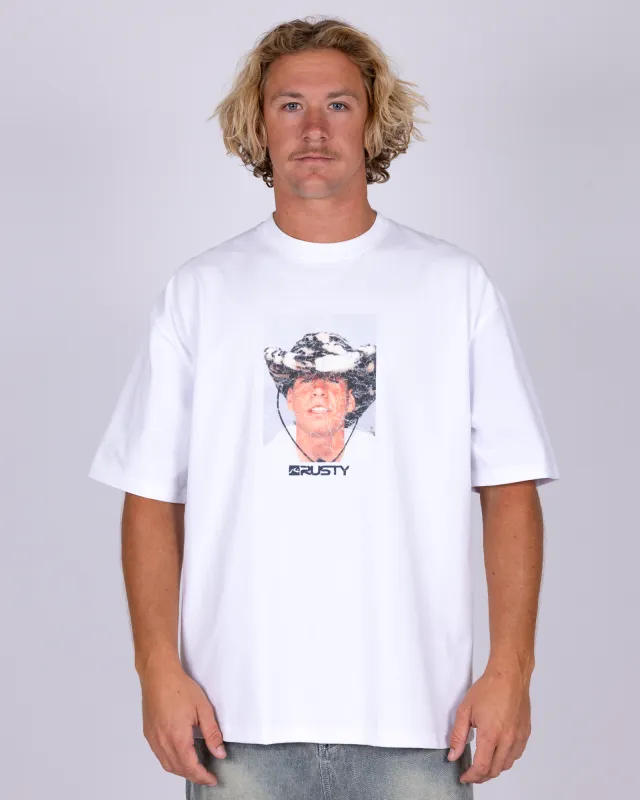 Wanted Short Sleeve Tee made by Rusty