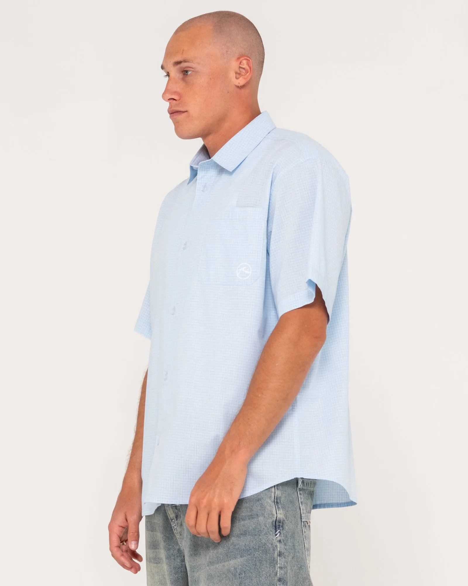 Hoodus Check Short Sleeve Shirt sold by Rusty product image thumbnail 3