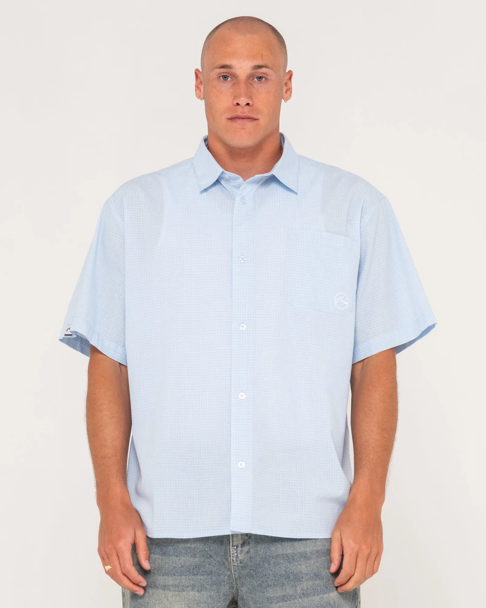 Hoodus Check Short Sleeve Shirt sold by Rusty