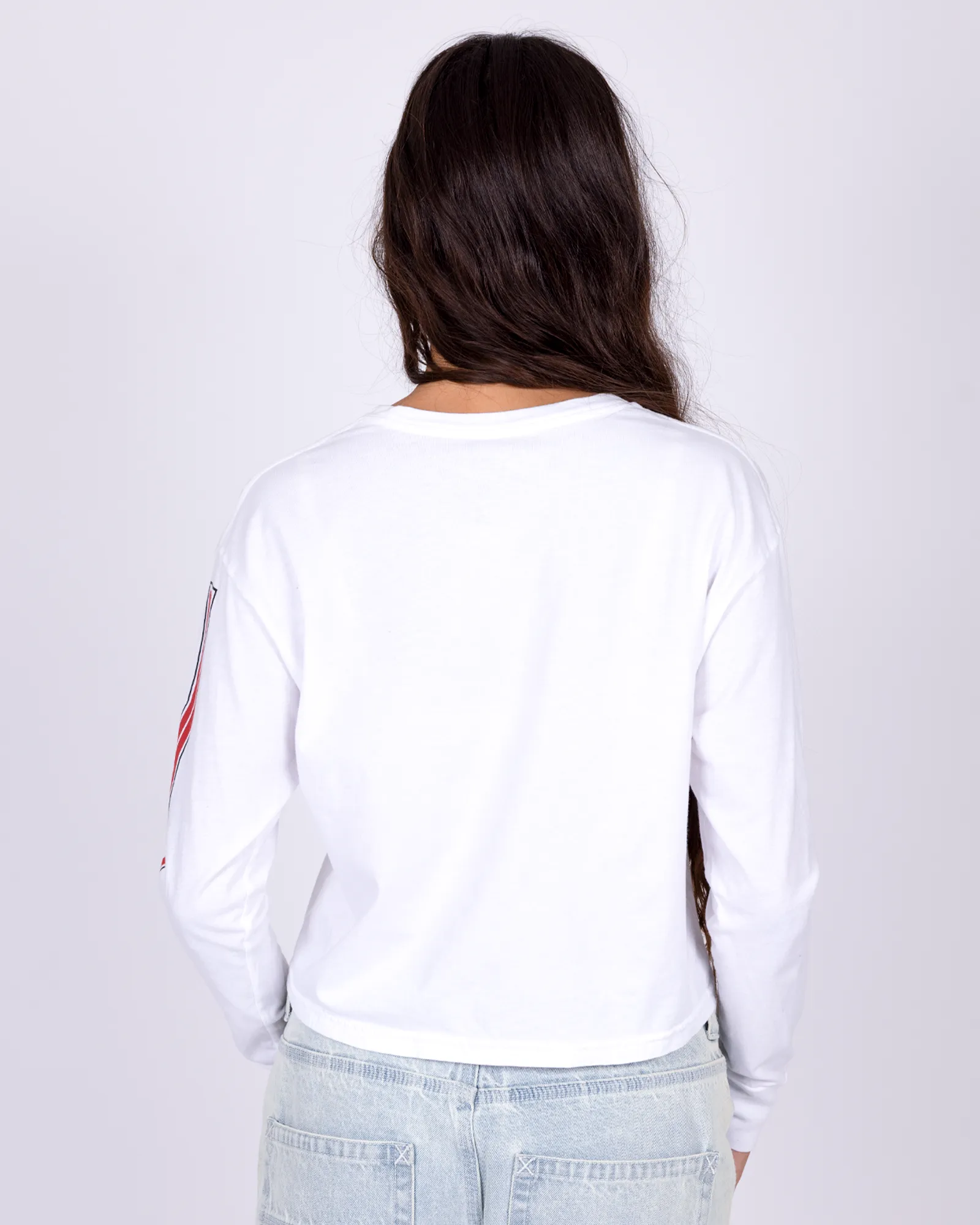 Heritage R Dot Long Sleeve Crop Tee sold by Rusty product image thumbnail 4