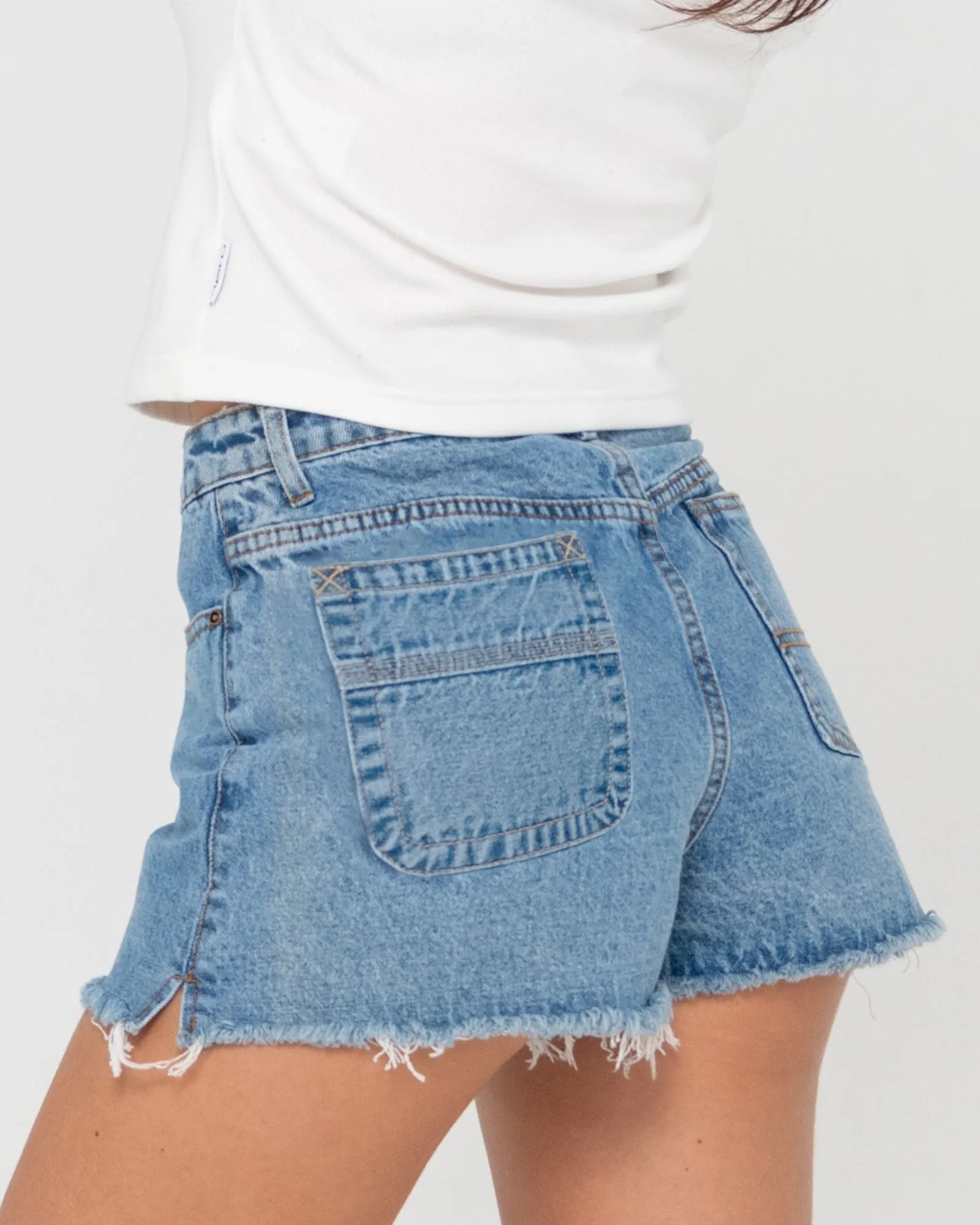 Penny Kick Flare Denim Short sold by Rusty product image thumbnail 4