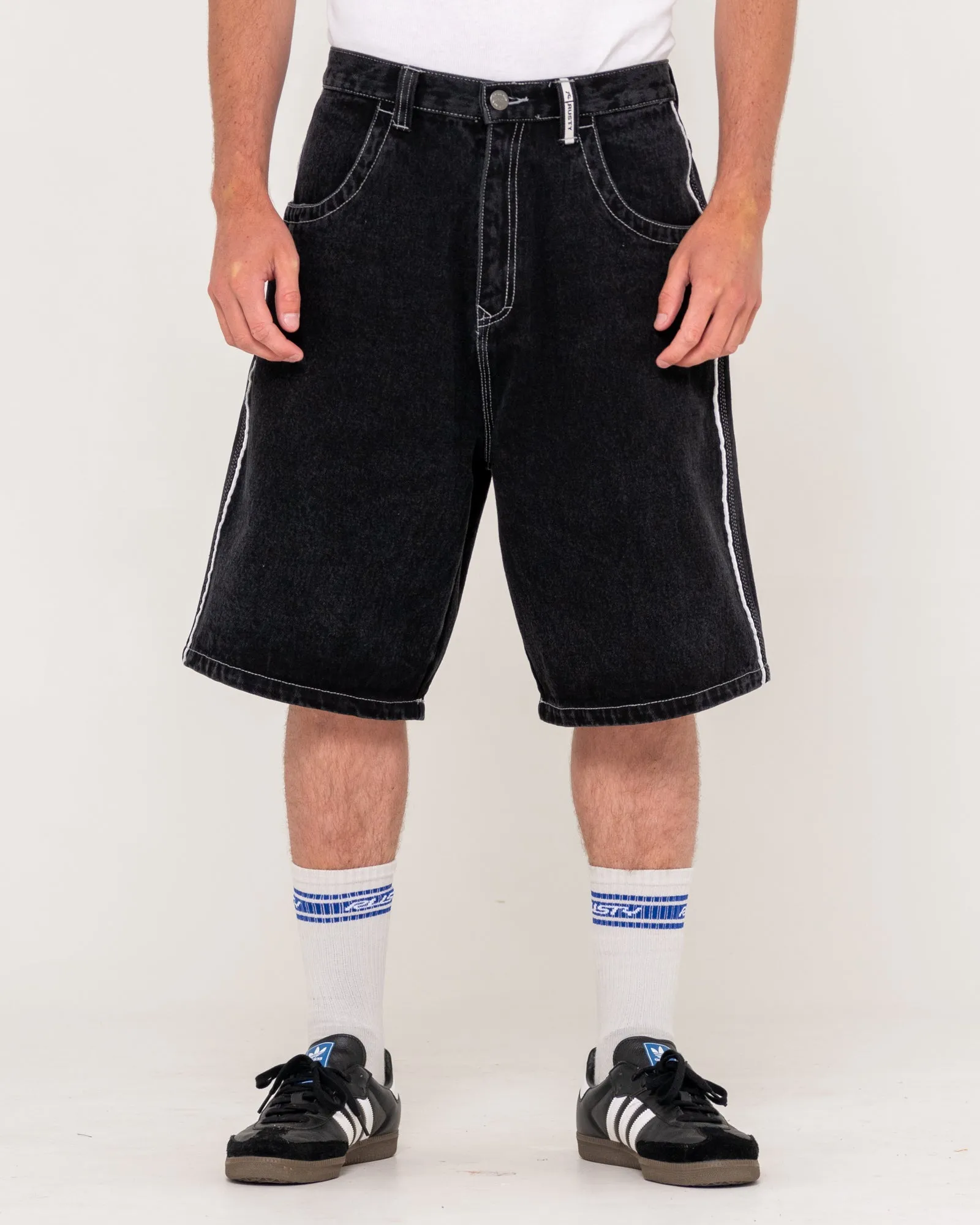 Flip Daddy Draggin Jort-Black Out sold by Rusty