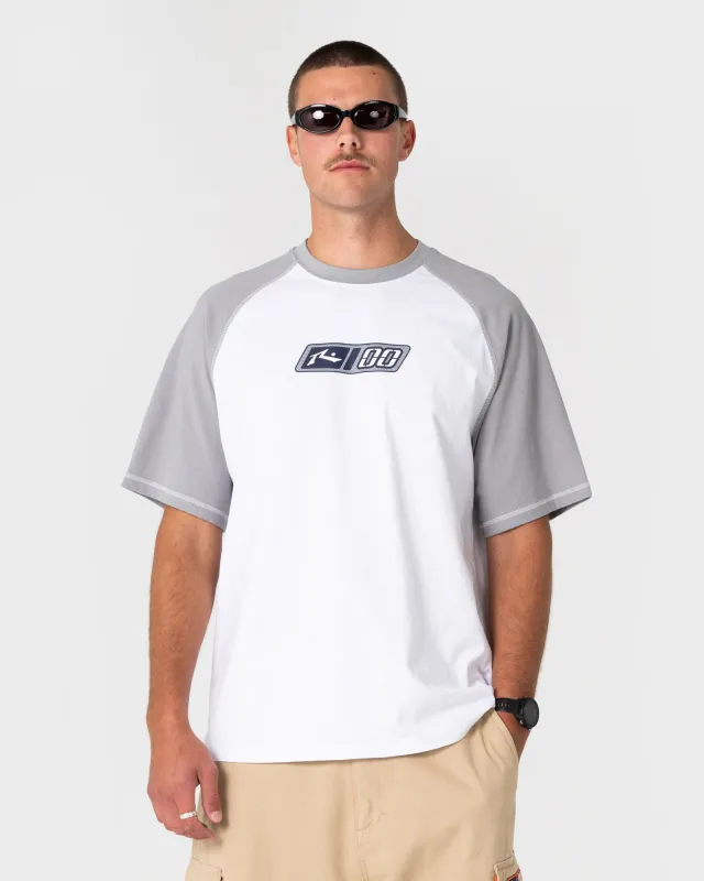 Waka Raglan Short Sleeve Tee made by Rusty