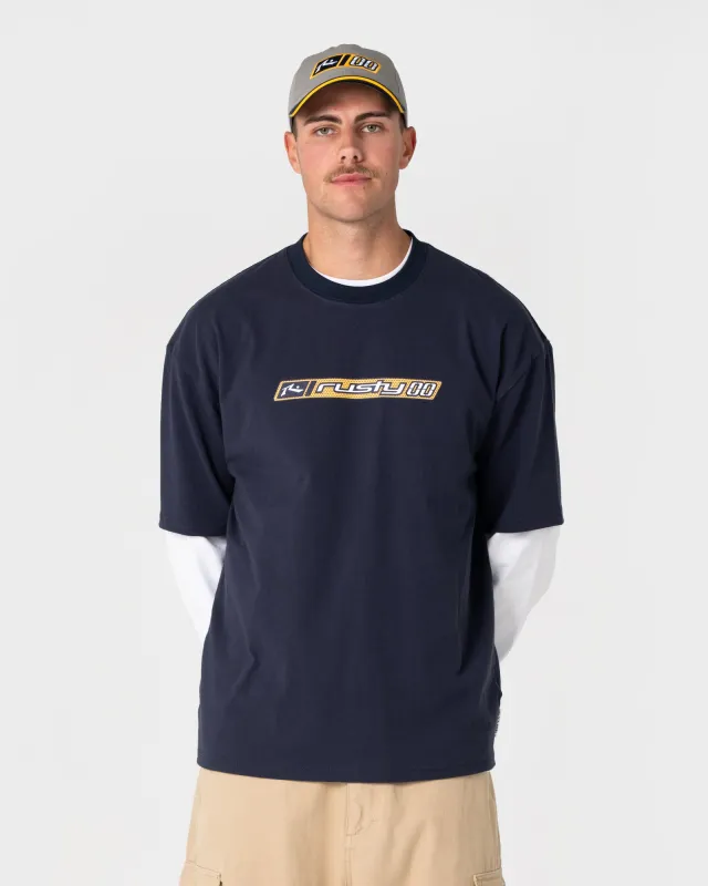 Millennium Short Sleeve Tee made by Rusty