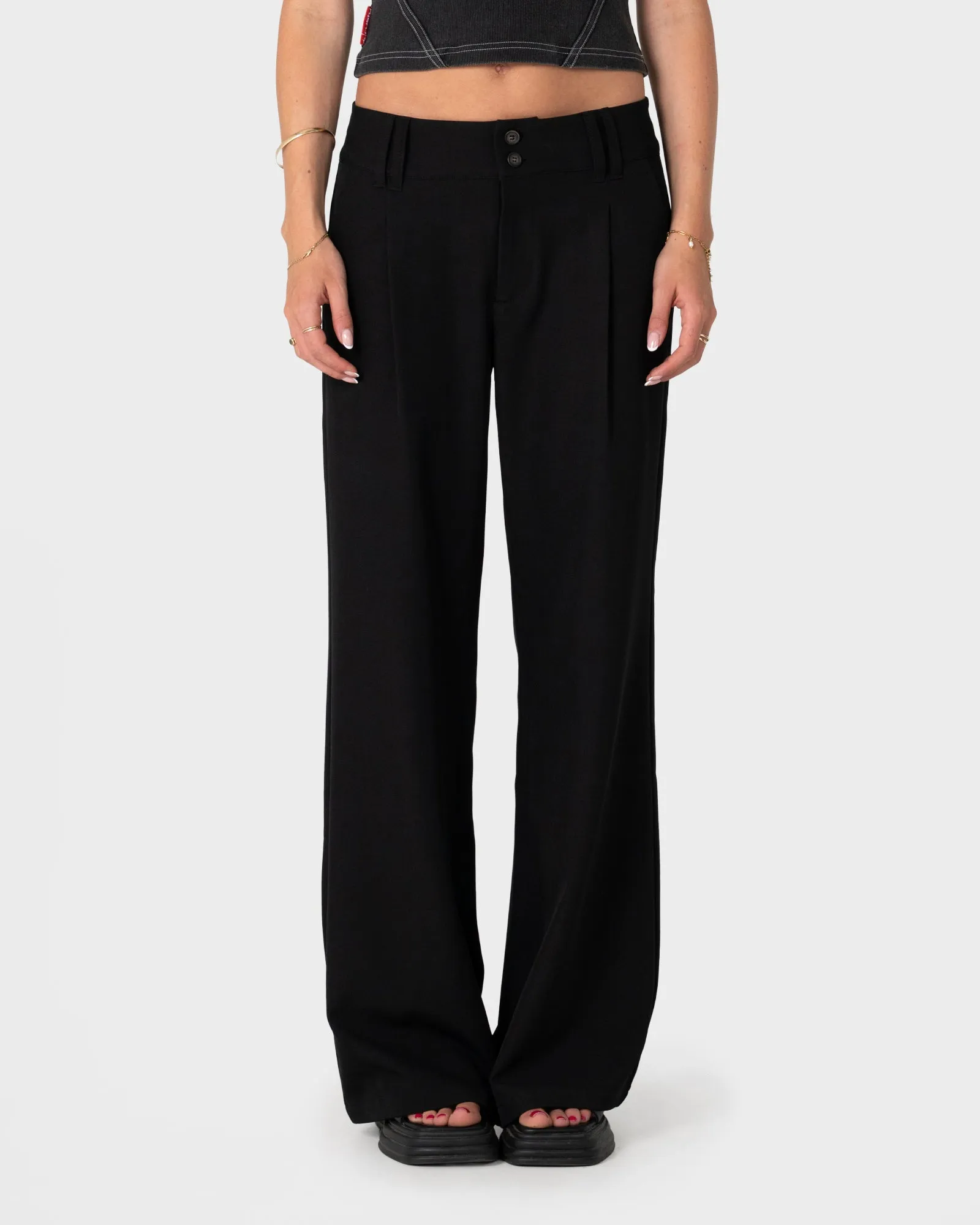Beverley Low Rise Suit Pant sold by Rusty