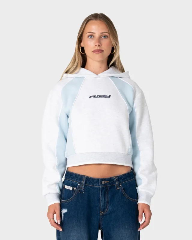 Mini Two Tides Cropped Hooded Fleece made by Rusty