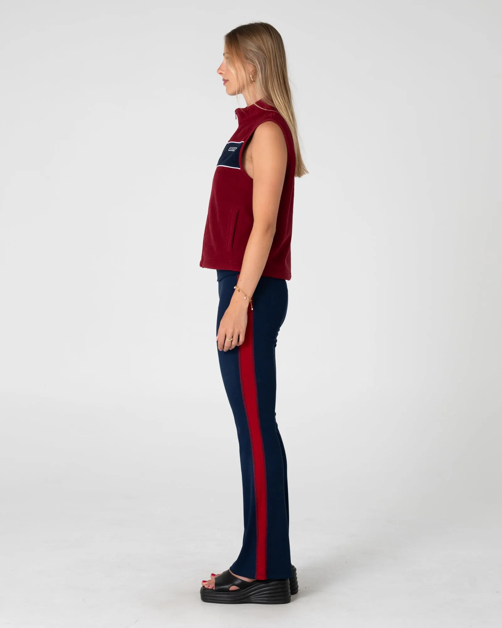 Bless Up Polar Fleece Vest sold by Rusty product image thumbnail 4