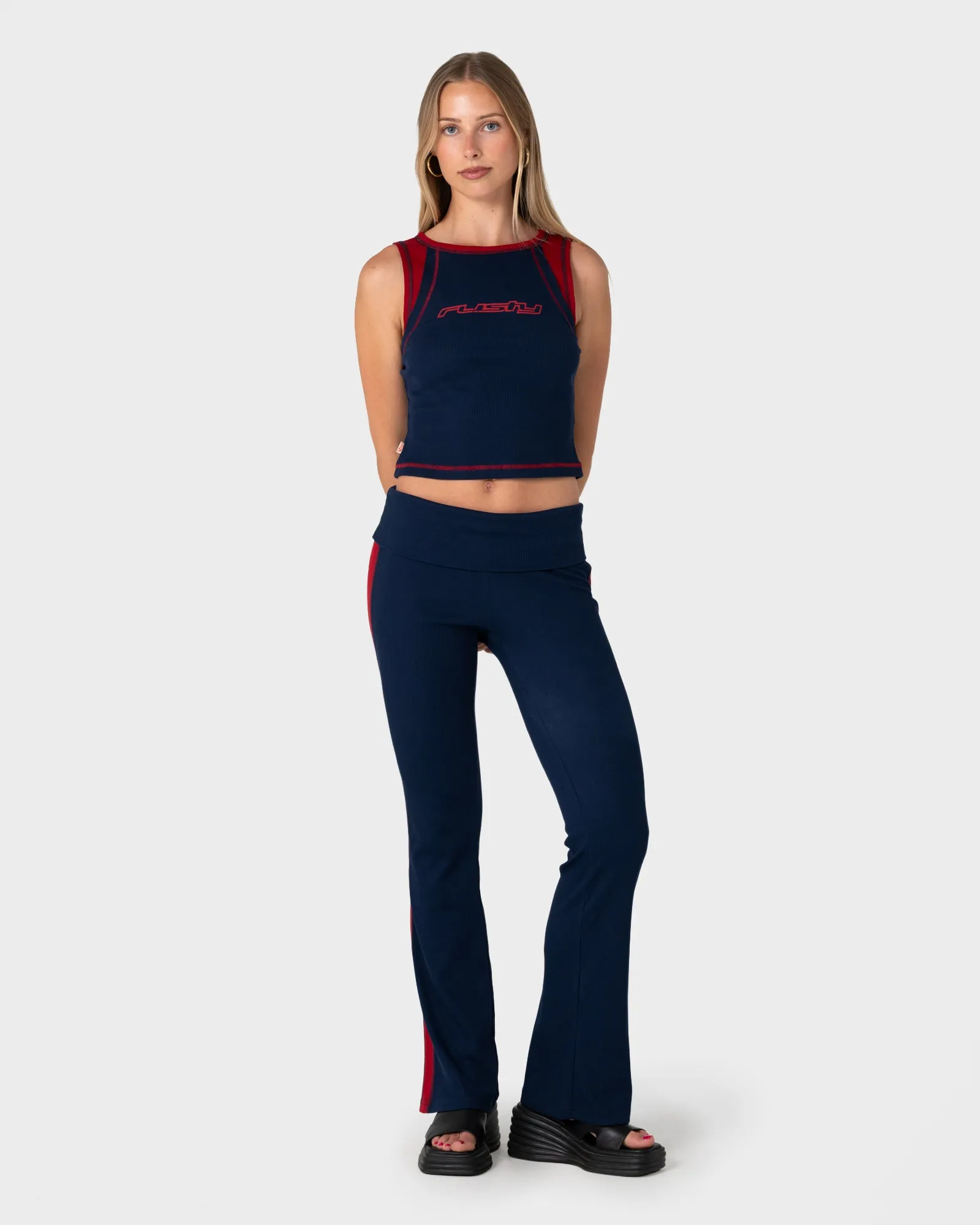 Zing Zap Contrast Tank sold by Rusty product image thumbnail 3