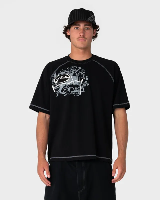 Riddle Me This Short Sleeve Tee made by Rusty