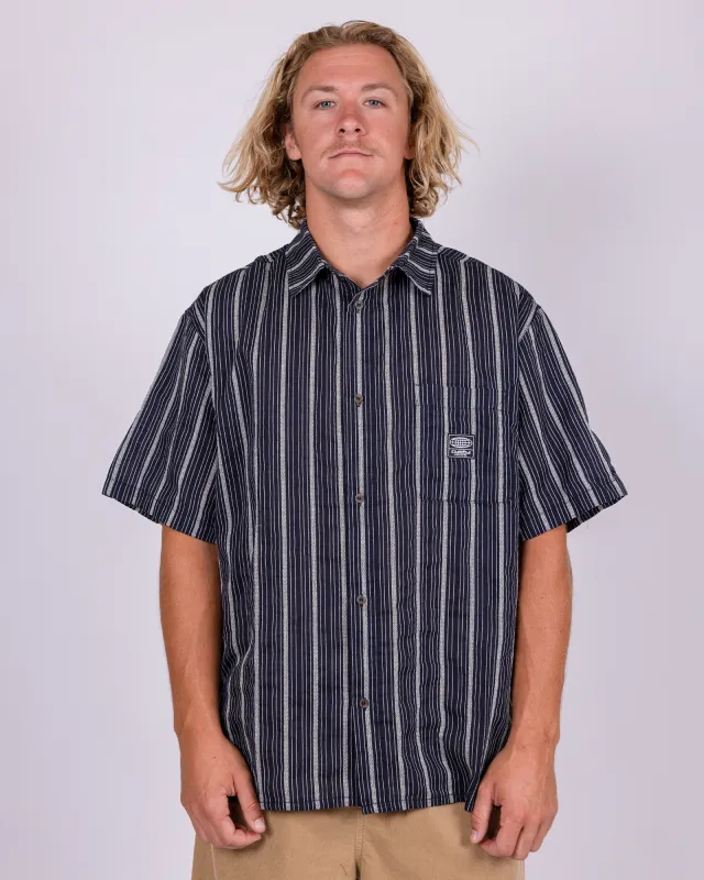 Ashtray Short Sleeve Woven Shirt made by Rusty