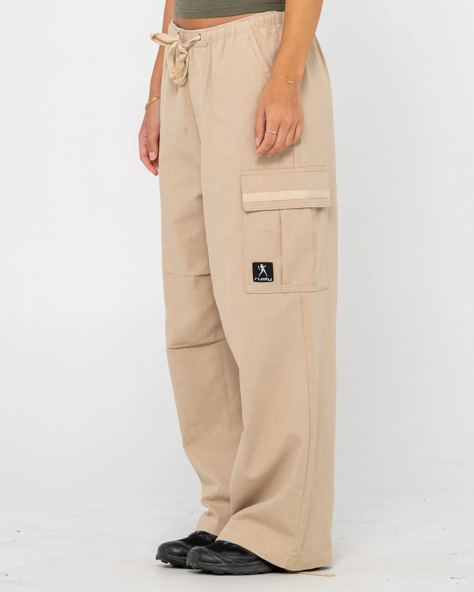 River Low Rise Baggy Cargo Pant sold by Rusty product image thumbnail 3