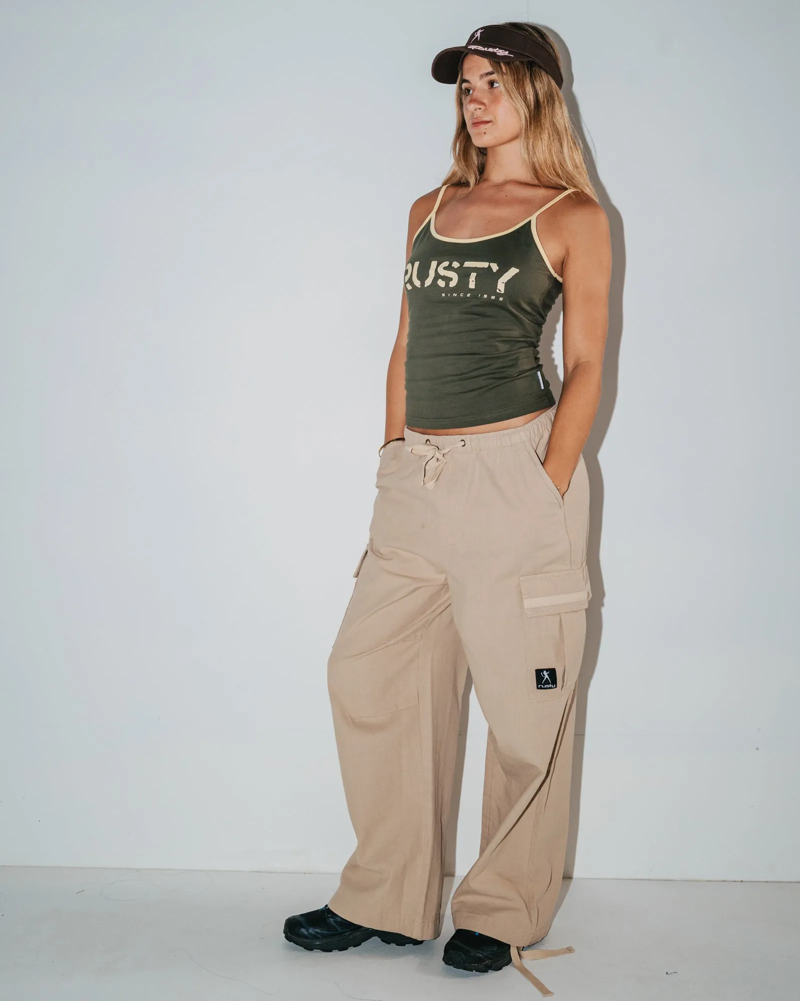 River Low Rise Baggy Cargo Pant sold by Rusty product image thumbnail 4