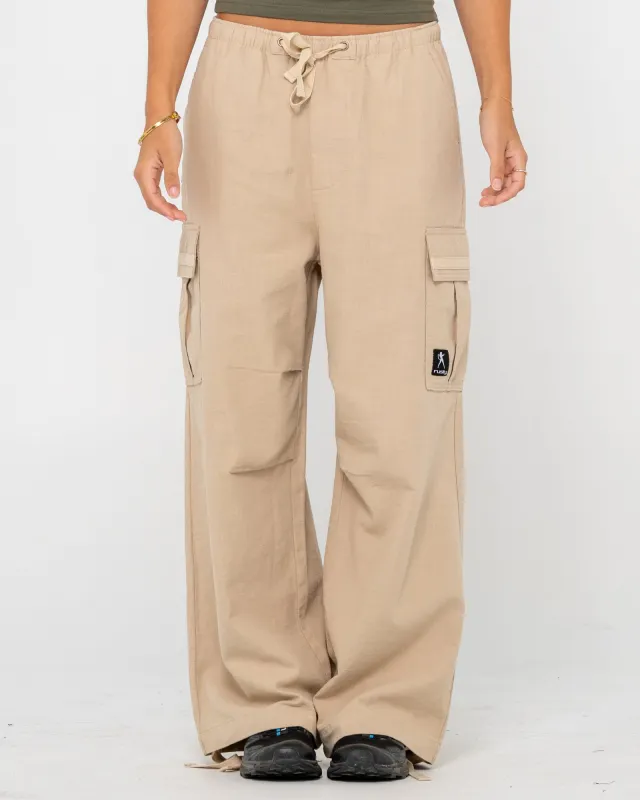 River Low Rise Baggy Cargo Pant made by Rusty