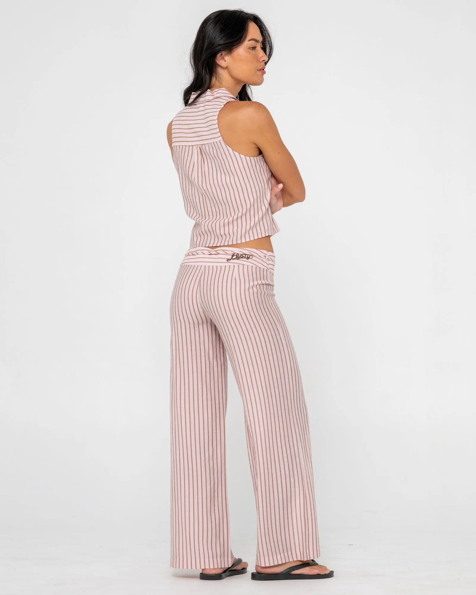 Rhysand Stripe Low Rise Pant sold by Rusty product image thumbnail 4