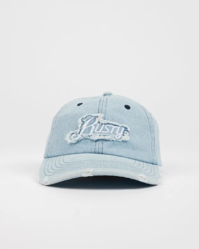 Beta Denim Dad Cap made by Rusty