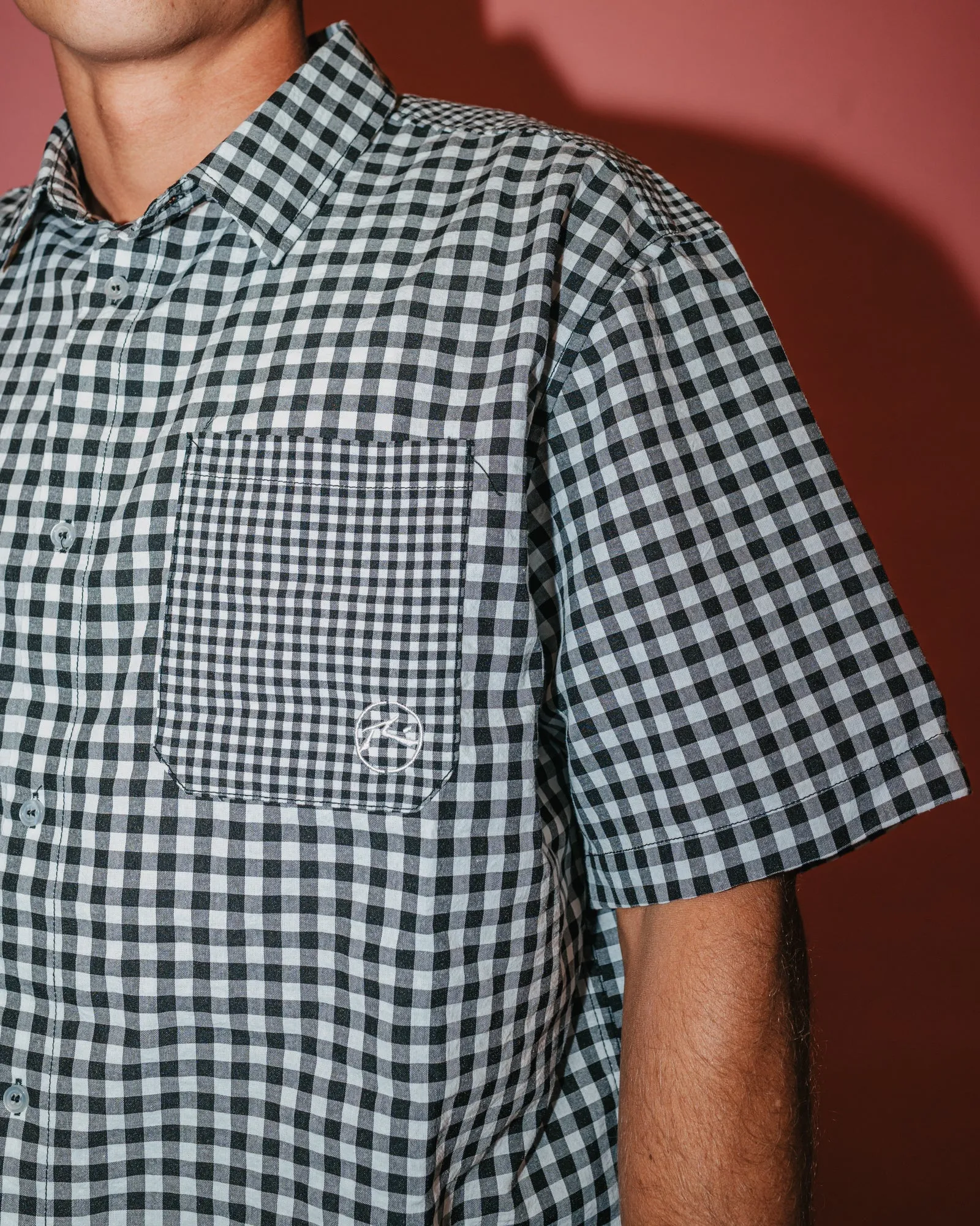 Magnus Check Short Sleeve Shirt sold by Rusty product image thumbnail 5