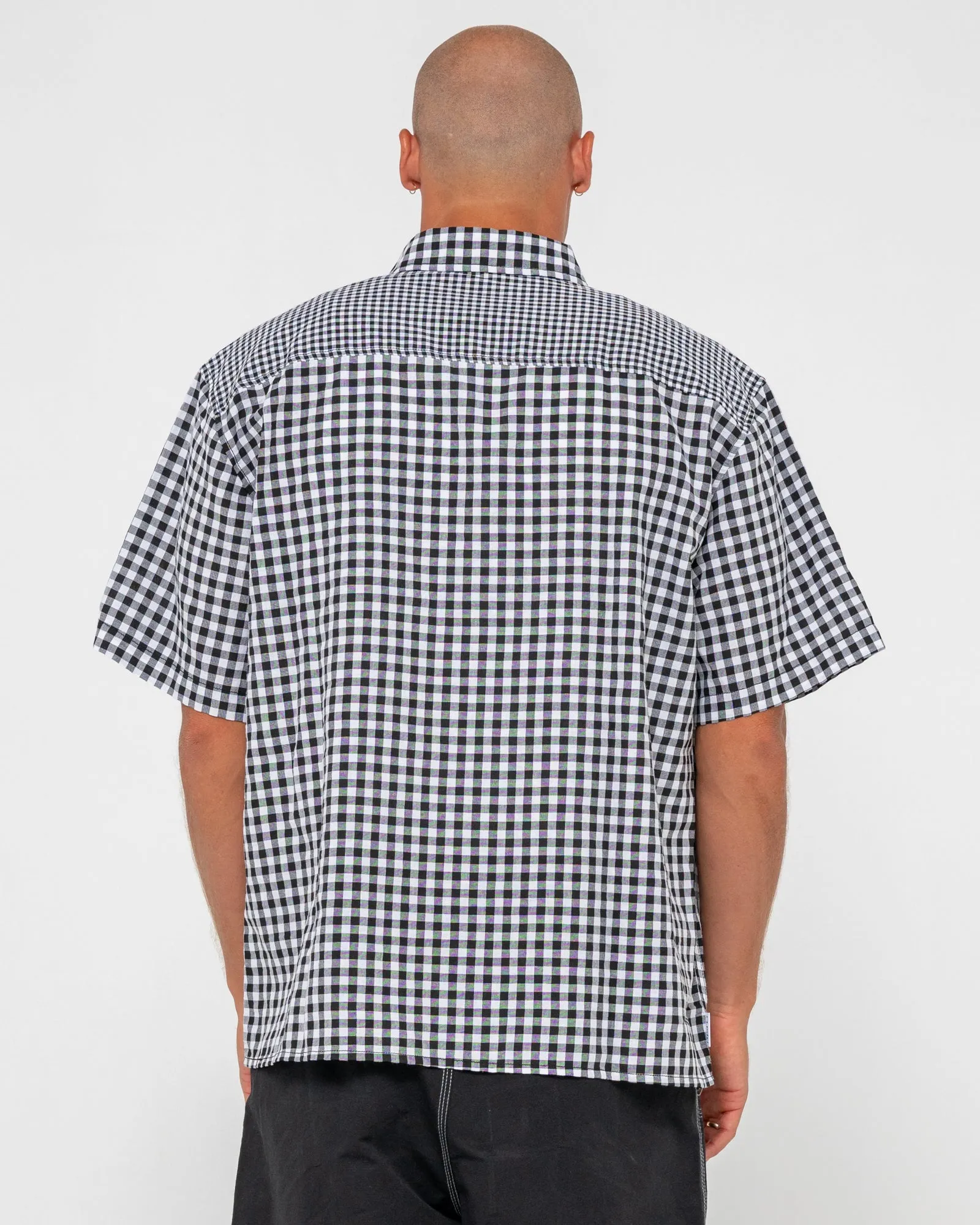 Magnus Check Short Sleeve Shirt sold by Rusty product image thumbnail 2