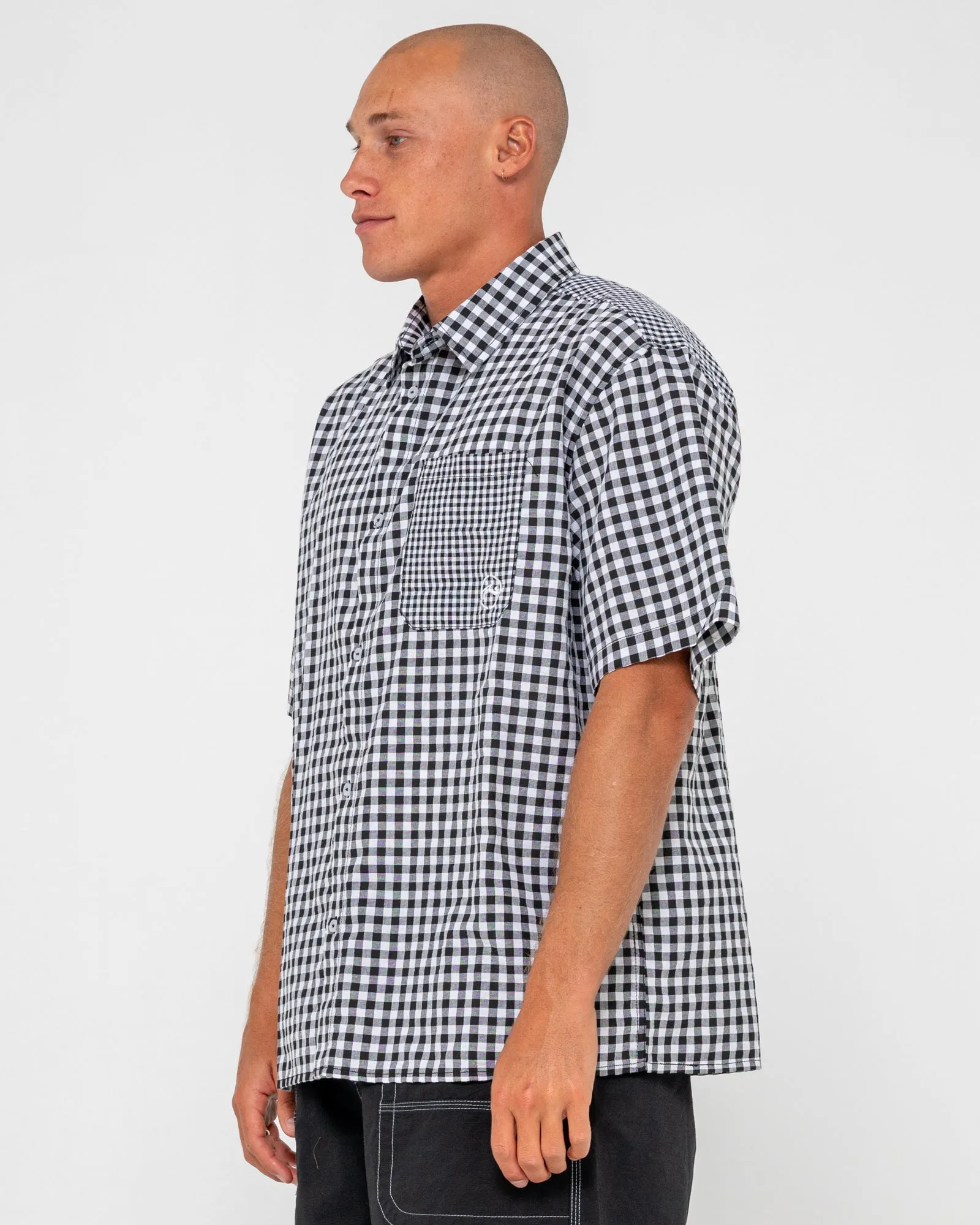 Magnus Check Short Sleeve Shirt sold by Rusty product image thumbnail 3