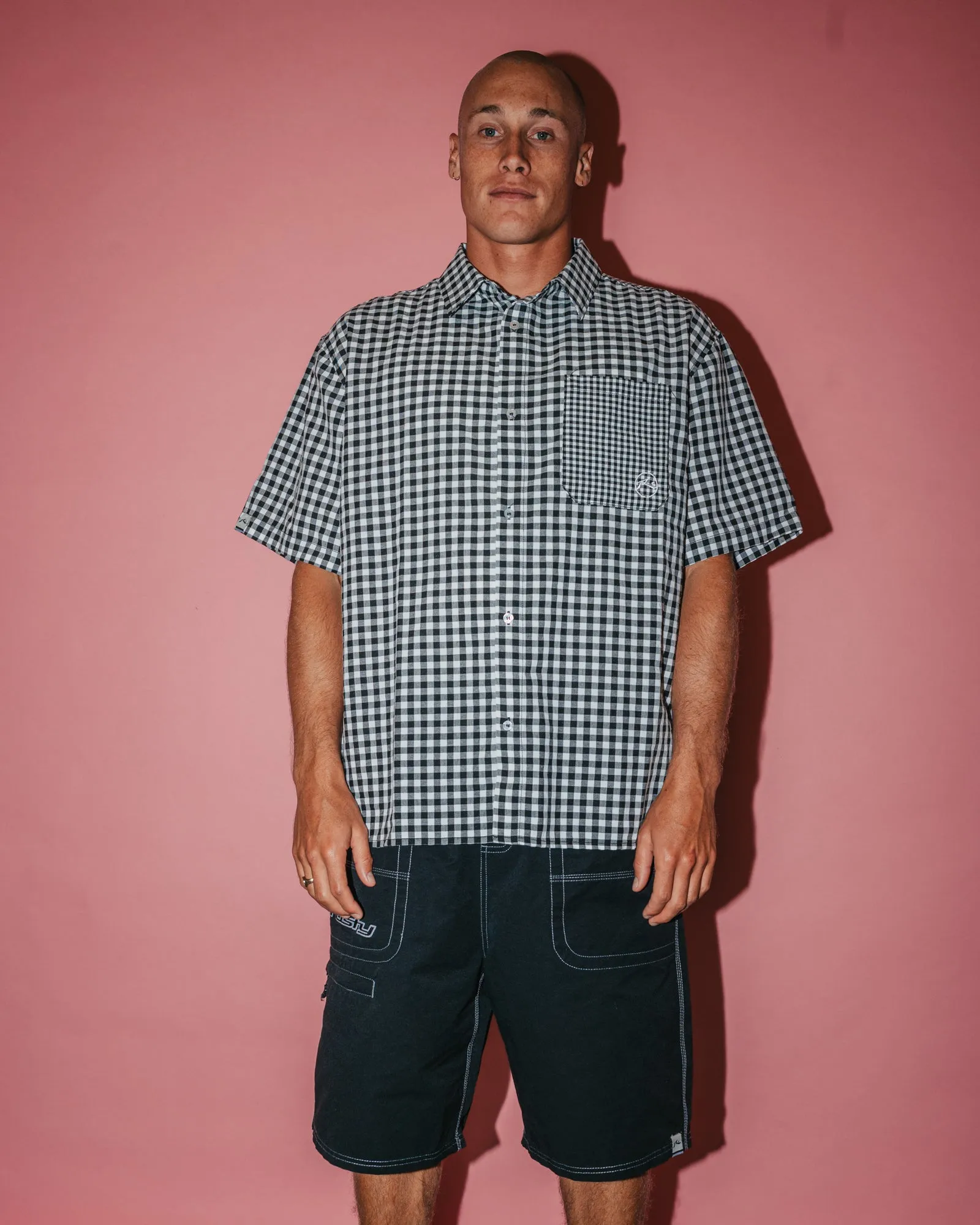 Magnus Check Short Sleeve Shirt sold by Rusty product image thumbnail 4