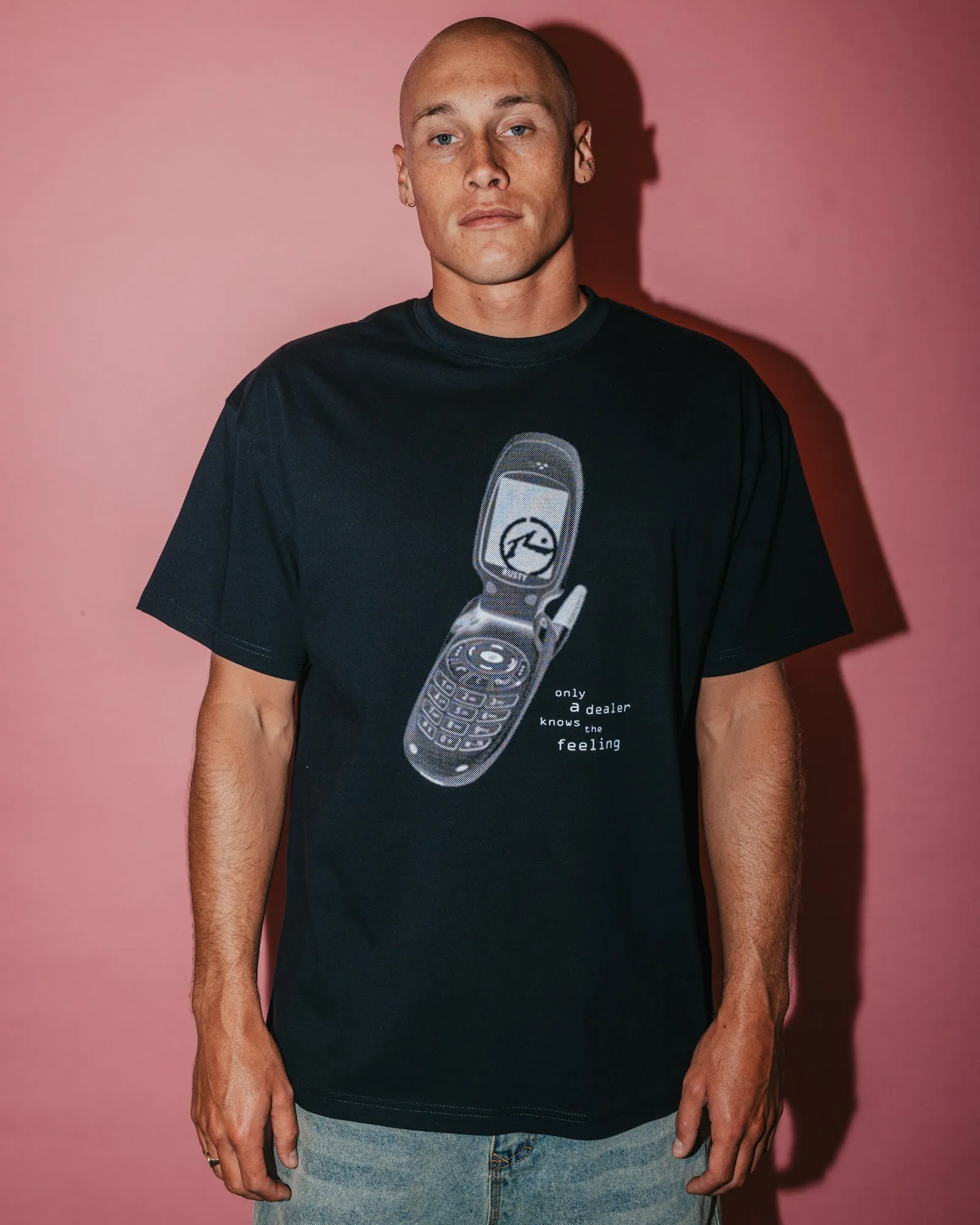 Phone A Friend Short Sleeve Tee sold by Rusty product image thumbnail 4