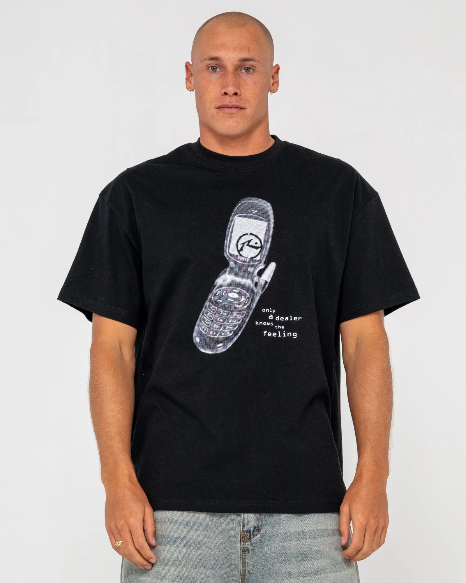 Phone A Friend Short Sleeve Tee sold by Rusty