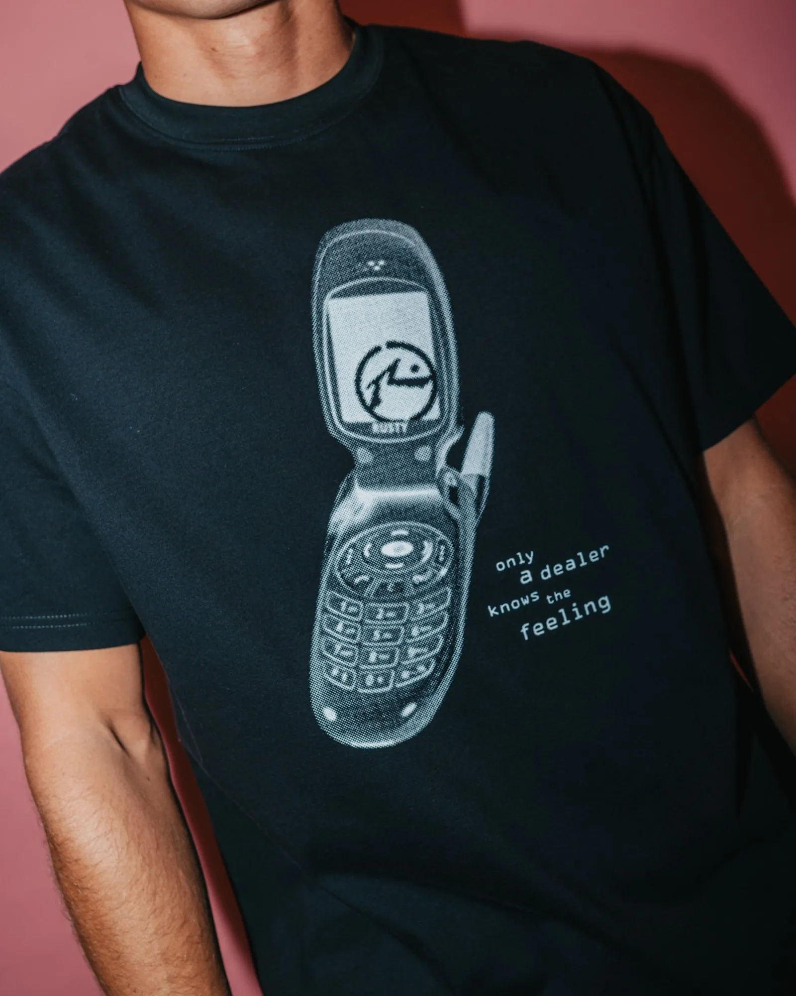 Phone A Friend Short Sleeve Tee sold by Rusty product image thumbnail 5