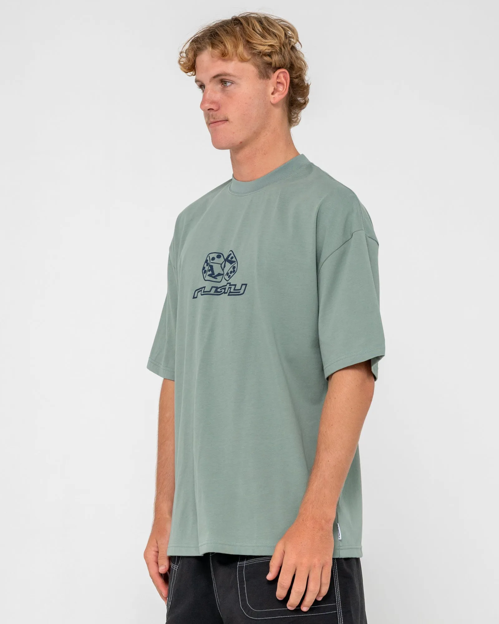 Double Or Nothin Short Sleeve Tee sold by Rusty product image thumbnail 3