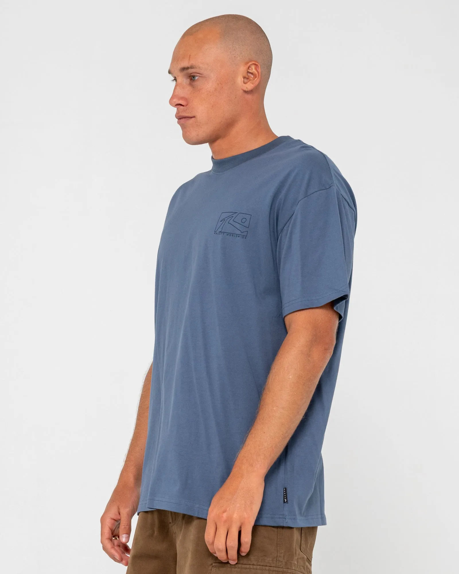 Boxed Out Short Sleeve Tee sold by Rusty product image thumbnail 3
