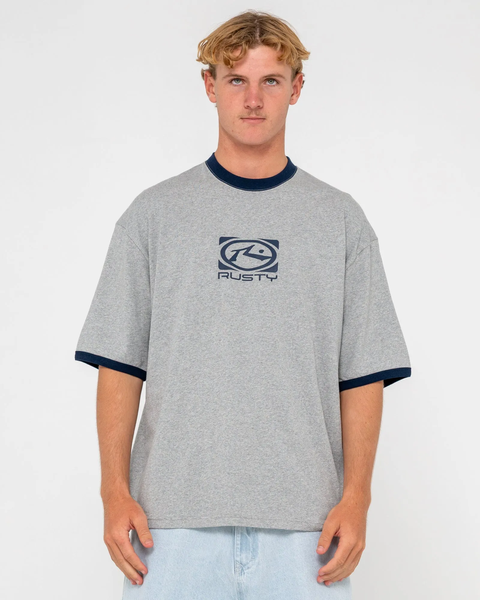Hyper Ringer Short Sleeve Tee sold by Rusty