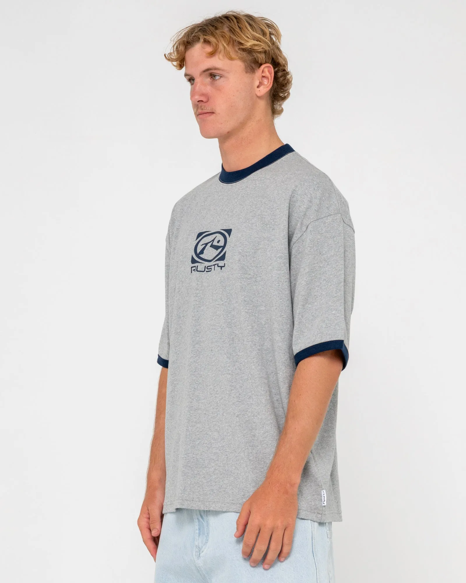 Hyper Ringer Short Sleeve Tee sold by Rusty product image thumbnail 3