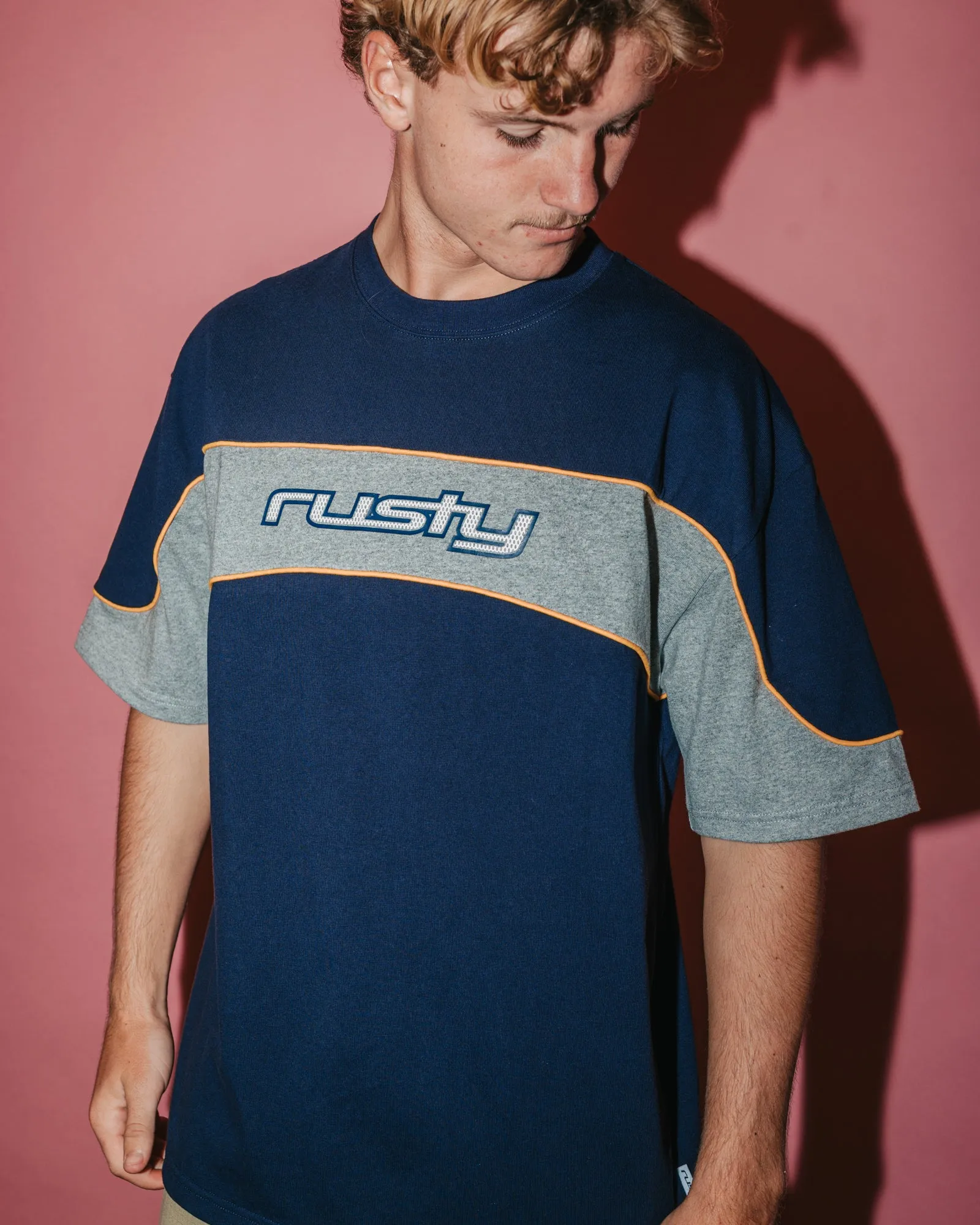 Kinetic Short Sleeve Heavy Tee sold by Rusty product image thumbnail 4