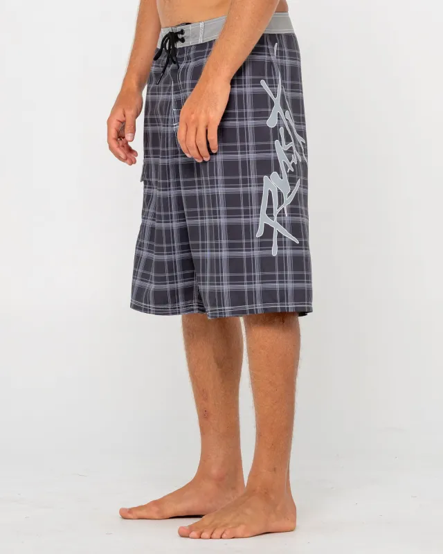 Hoodus Fixed Waist Boardshort made by Rusty