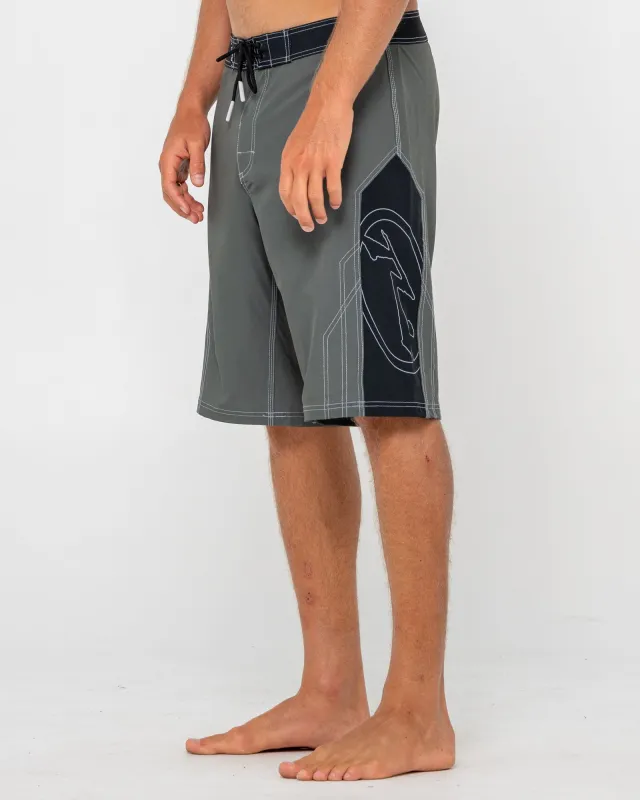 Tombstones Fixed Waist Boardshort made by Rusty
