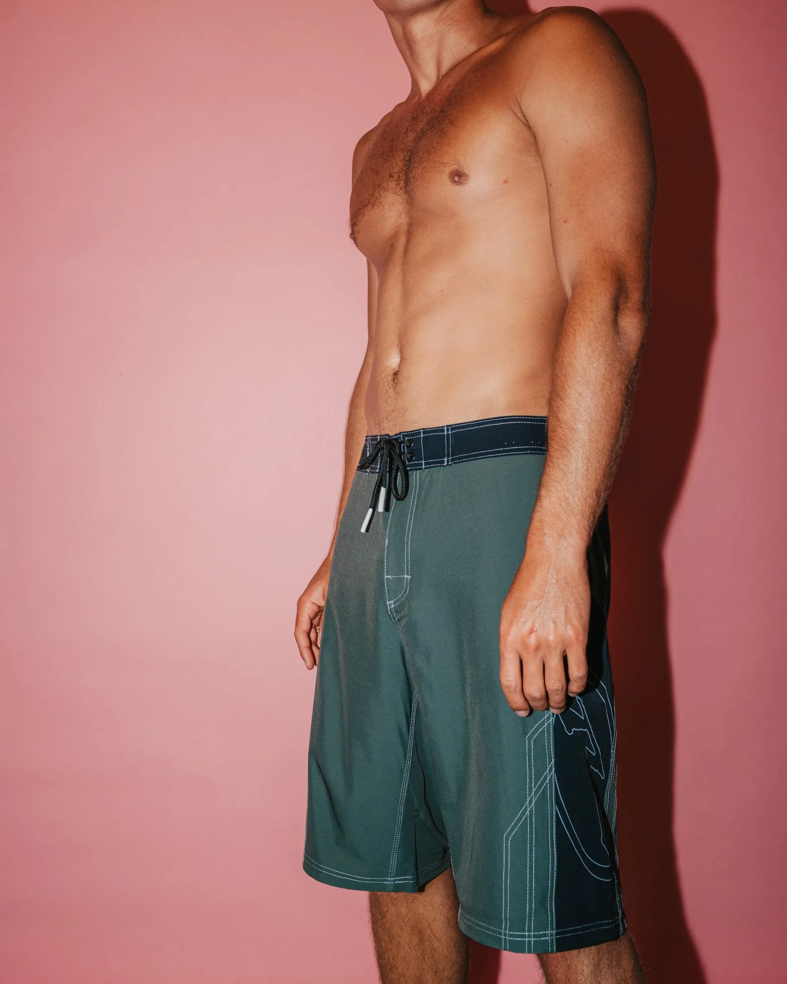 Tombstones Fixed Waist Boardshort sold by Rusty product image thumbnail 5