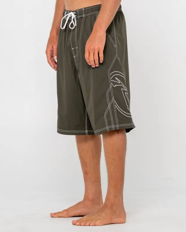 Tombstones Hybrid Waist Boardshort made by Rusty