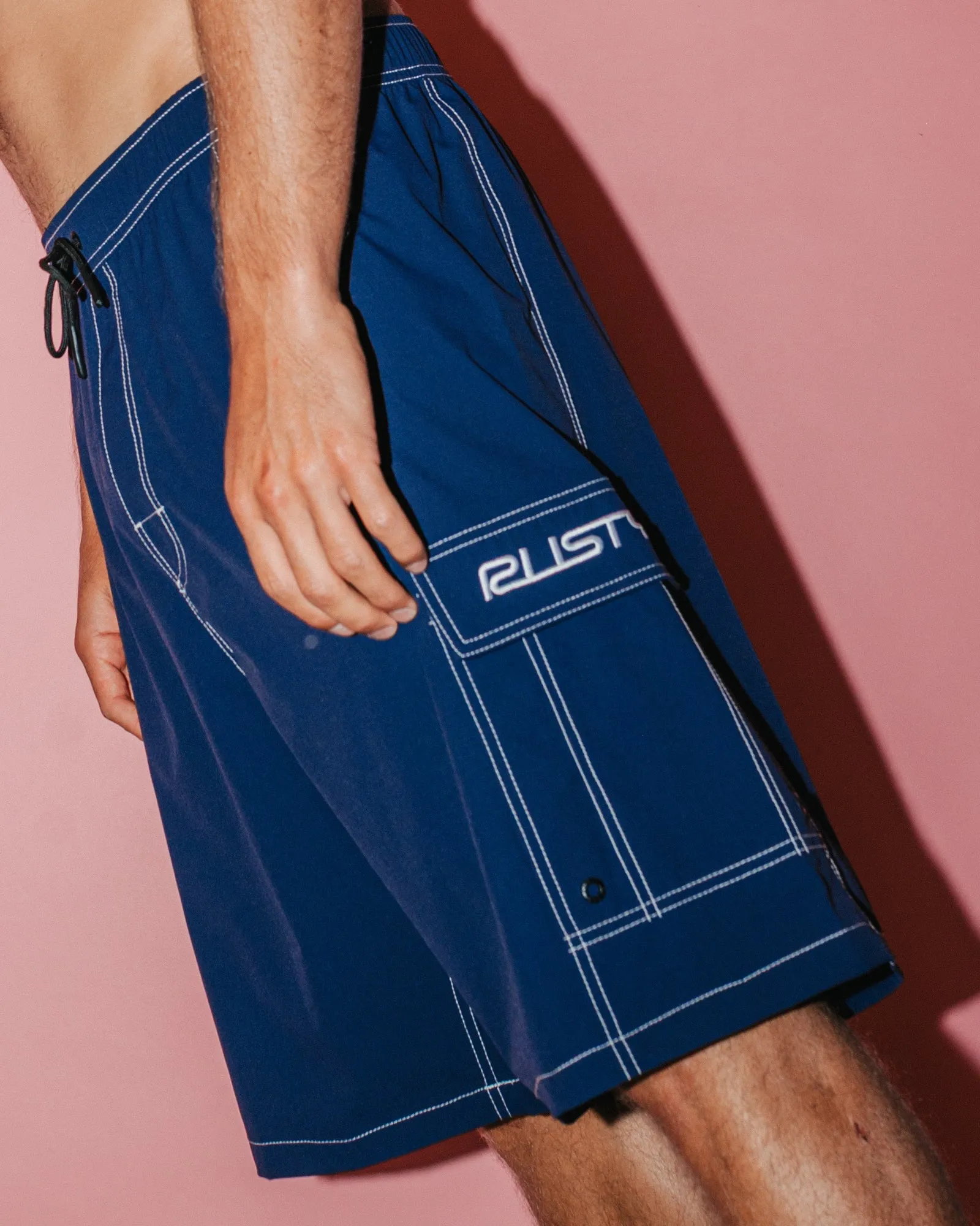 Pick Pocket Elastic Waist Boardshort sold by Rusty product image thumbnail 4