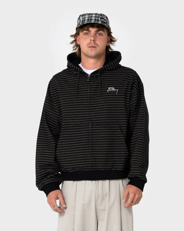 Racka Zip Thru Hooded Fleece made by Rusty