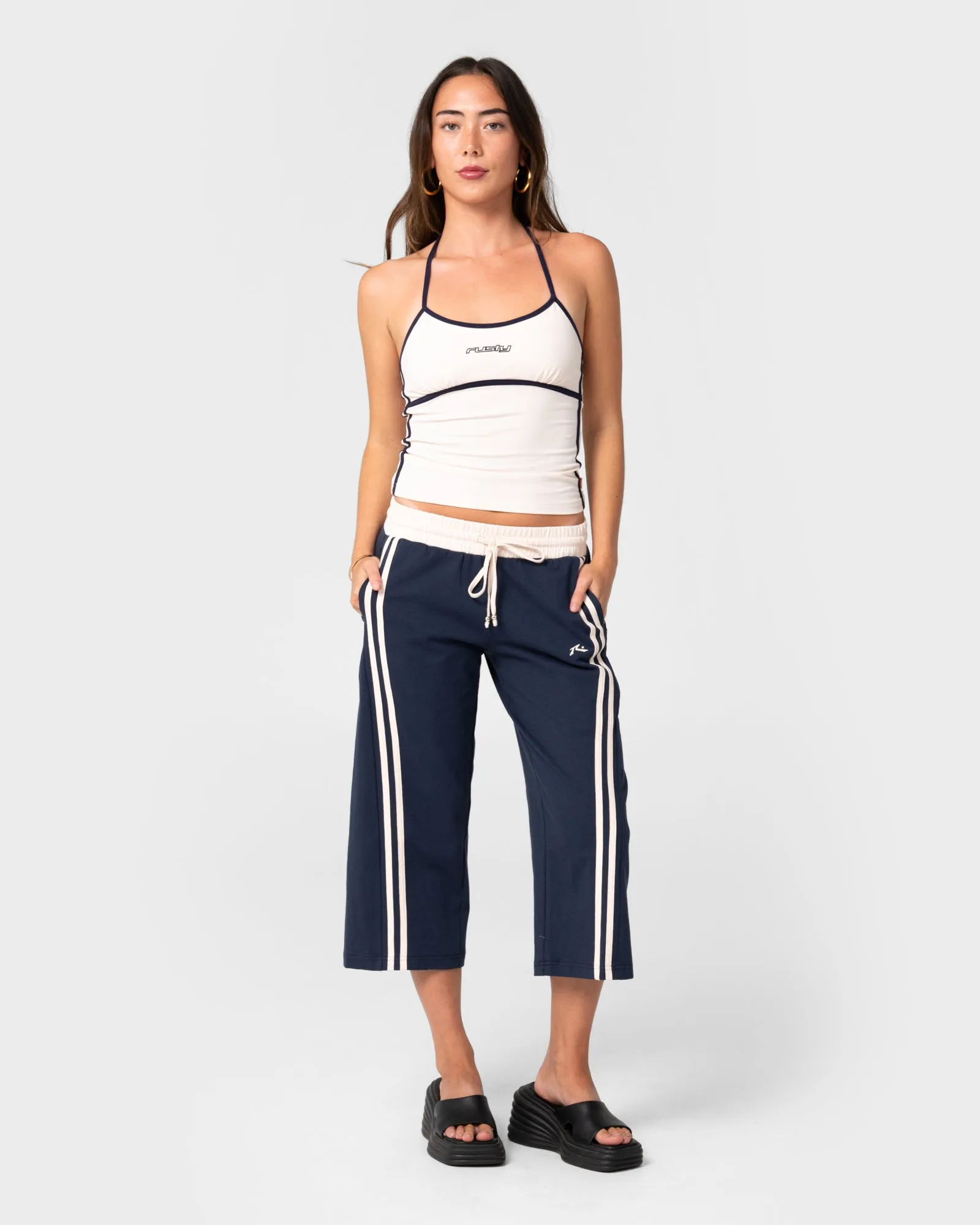 Maneater Fitted Halter Top sold by Rusty product image thumbnail 4