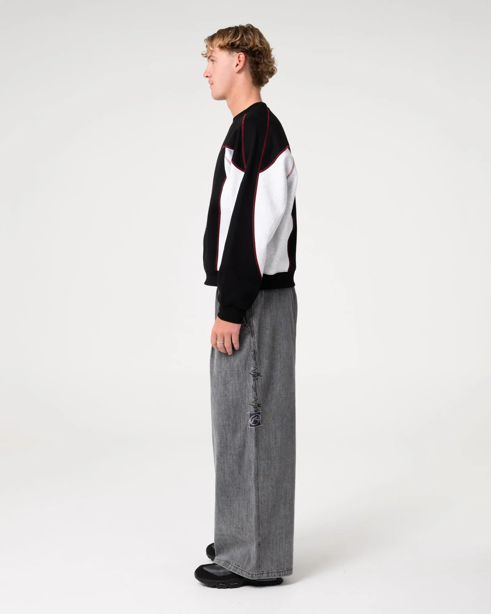Sawblaze Crew Neck Fleece sold by Rusty product image thumbnail 4