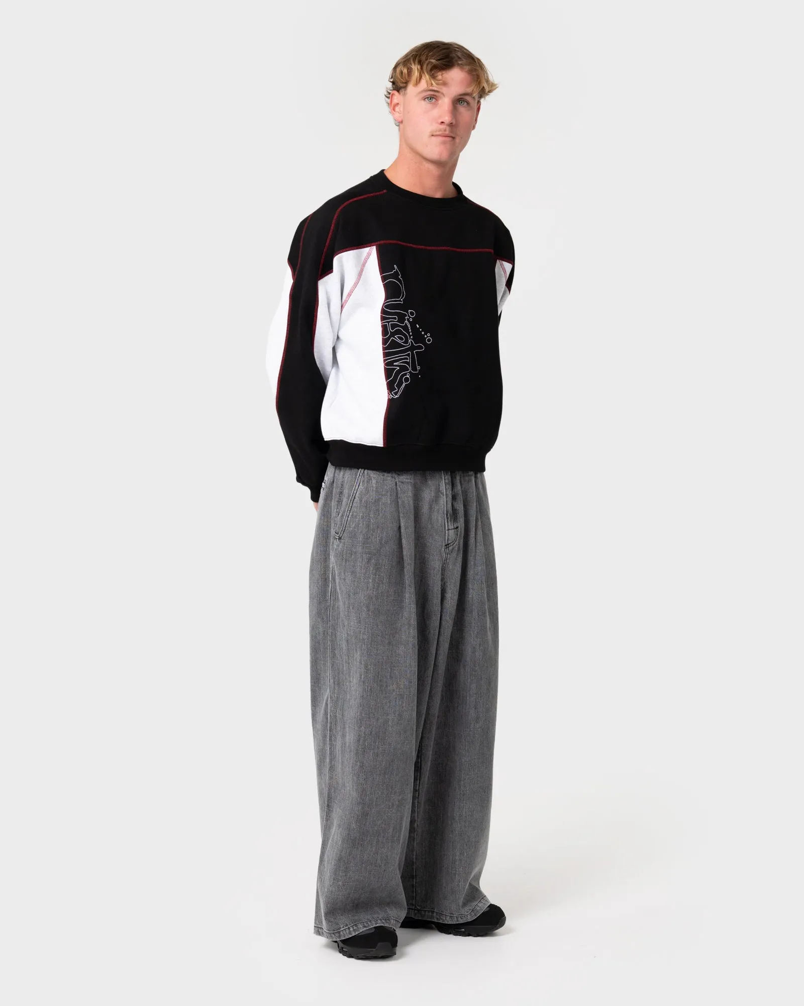 Sawblaze Crew Neck Fleece sold by Rusty product image thumbnail 3
