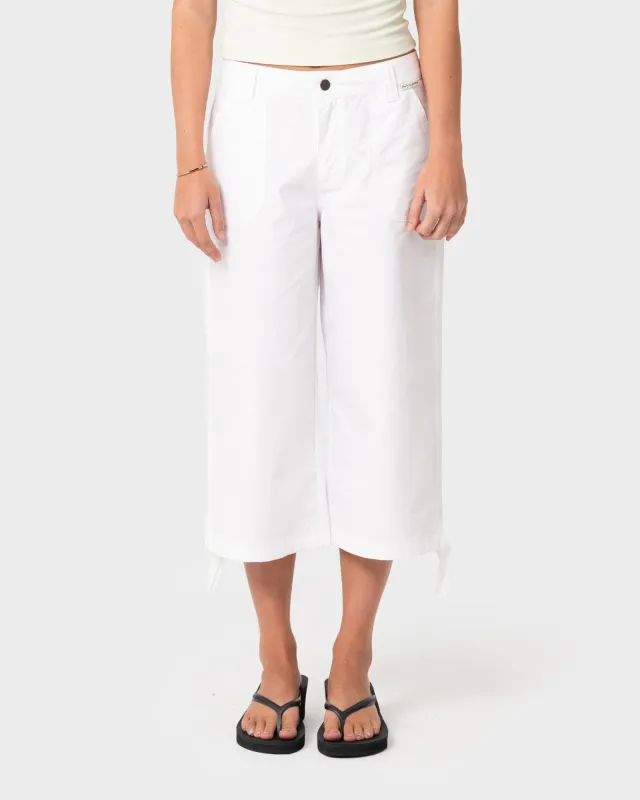 Cameron Low Rise Relaxed Capri Pant made by Rusty