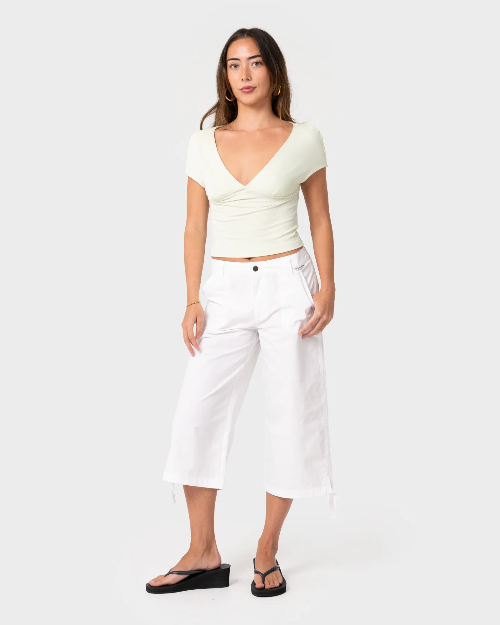 Cameron Low Rise Relaxed Capri Pant sold by Rusty product image thumbnail 4