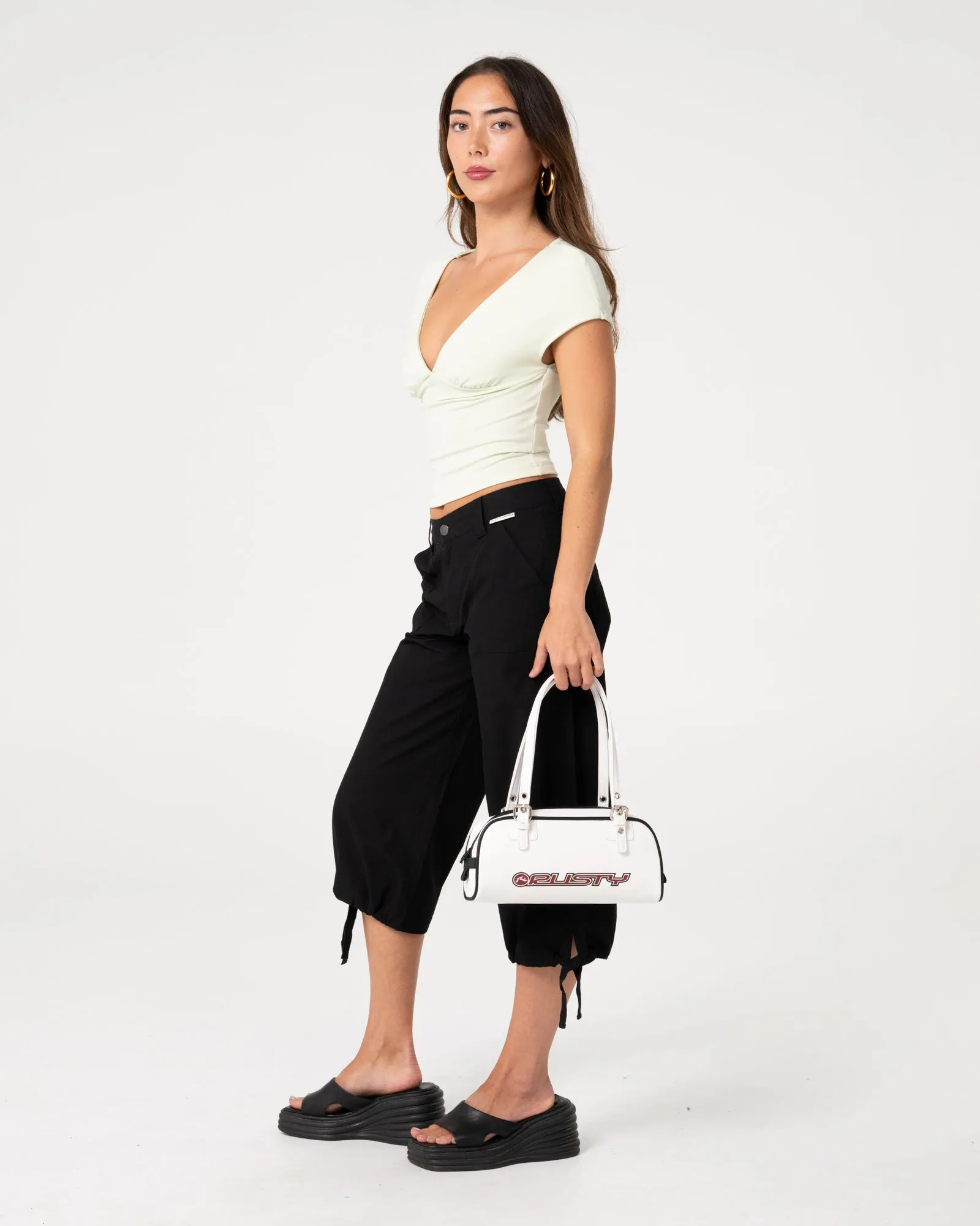 Cameron Low Rise Relaxed Capri Pant sold by Rusty product image thumbnail 4