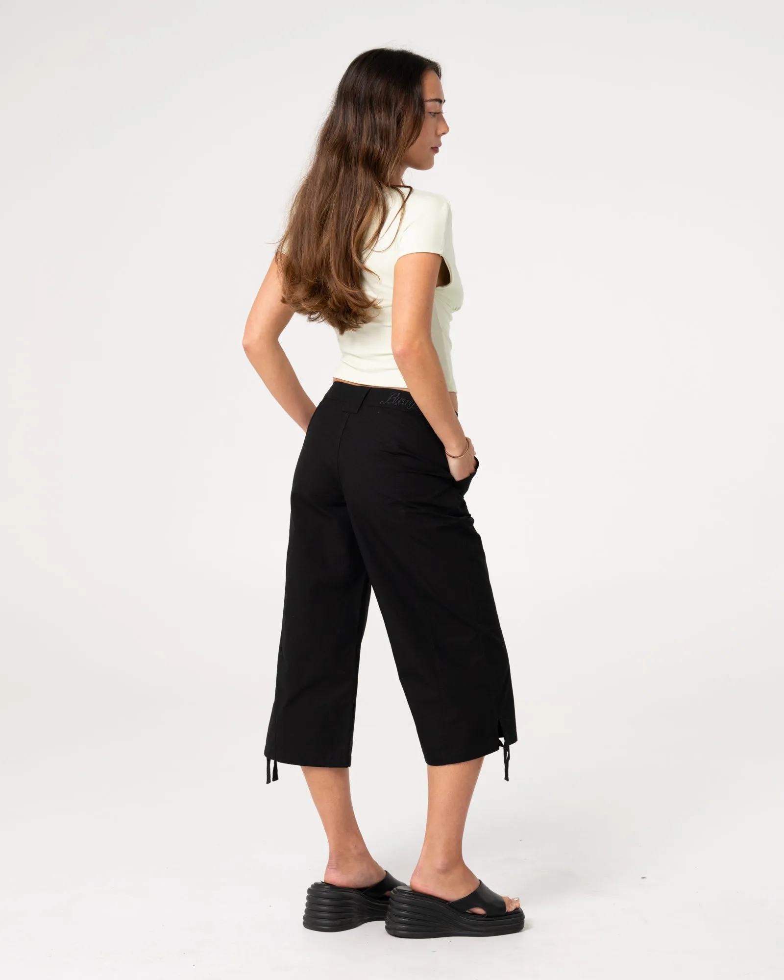 Cameron Low Rise Relaxed Capri Pant sold by Rusty product image thumbnail 5